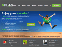 Tablet Screenshot of flagcu.com